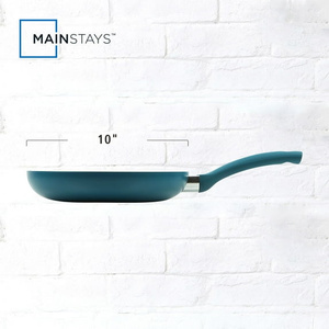 Sartén de aluminio y cerámica DB de 10 pulgadas, antiadherente, calentamiento rápido, Corsair acabado azul, calentamiento rápido moderno para todas las cocinas, incluido - Product Image 2