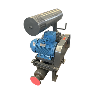 Sopladores tipo raíces de tres aspas Ventilador volumétrico <span class=keywords><strong>Compresor</strong></span> rotativo Transporte Gas Tipo denso Sopladores de aire de raíces - Product Image 3