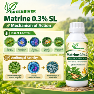 Matrine 0,3% SL Insecticide Biologique Pesticide Botanique pour les Légumes, les Pucerons, les Caterpillares et l'Agriculture Durable - Product Image 2