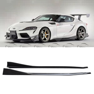 Faldones Laterales Estilo VRS de Fibra de Carbono, Extensión de Alerón para Toyota Supra A90 MK5 2021 en Adelante - Product Image 1