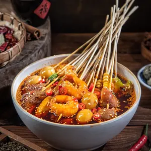 258 g echtes Sichuan-Bobo-Huhn-Gewürz vom chinesischen Gewürzhersteller Rotöl chinesisches Bobo-Huhn-Gewürz