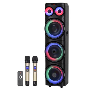 JBA Portable Subwoofer <b>Speaker</b> 3060W LED Lighting Outdoor Karaoke <b>USB</b> TF Card Support - Product Image 4
