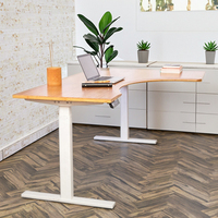 Plateau de table en bambou réglable en hauteur pour mobilier de bureau ou maison, plateau de table en bambou, bureaux d'étude