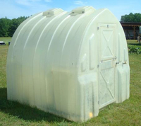 Tente pneumatique multifonctionnelle quatre saisons, imperméable, respirante, portable, en PVC, à double couche, avec armature droite, haute pression