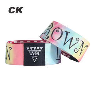 Tùy chỉnh 13.56MHz <span class=keywords><strong>RFID</strong></span> <span class=keywords><strong>NFC</strong></span> đàn hồi dây đeo cổ tay không thấm nước dệt vòng đeo tay nfc213/215/216 kiểm soát truy cập thẻ nhiều màu sắc - Product Image 4