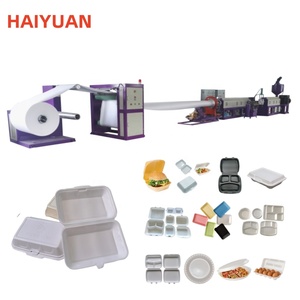 Piccola macchina per la formatura sottovuoto in plastica espansa a basso prezzo per realizzare piastre/piatti/contenitori per alimenti/vassoio/scatola per hamburger - Product Image 3