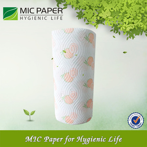 Usine 100% essuie-tout de cuisine pas cher <span class=keywords><strong>papier</strong></span> de cuisine vierge pâte de bois 2 rouleaux essuie-tout de cuisine - Product Image 5
