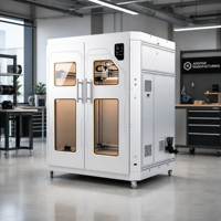 Impresora 3D FDM de Gran Formato, Nueva, con Volumen de Impresión de 1000x1000x1000mm, Máquina de Impresión Industrial para Fabricación de Accesorios y Moldes