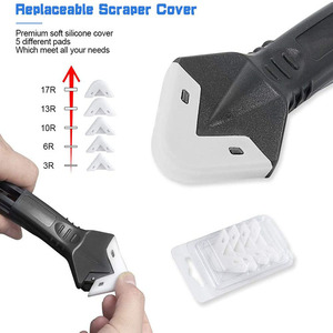 3 in 1 Silicone Remover Sealant Smooth Scraper Caulk Finisher Grout Kit Tools Floor Mould Removal Hand Tools Set - Product Image 2