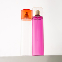 Flacon de parfum en plastique de voyage rechargeable, anti-fuite, avec vaporisateur à fine brume, idéal pour le stockage de parfum