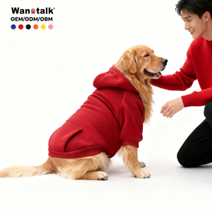Roupas de Inverno para Cães de Designer, Poliéster Ecológico, Atacado de Vestuário para Animais de Estimação, Moletons para Cães, Moda Clássica para Mulheres, Saco OPP - Product Image 1