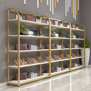 Exhibidor de Lujo con Múltiples Niveles para Cosméticos y Zapatos con Estante de Almacenamiento para <span class=keywords><strong>Boutique</strong></span> de Belleza - Product Image 3