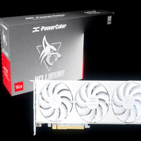 2025 Hellhound RX 9060 XT 16GB PCIe 5.0 GDDR6 pour PC de jeu avec ventilateur de refroidissement / sorties
