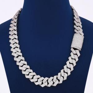 925 Sterling Silver Grown Diamond Luxury Fine Chain Elegant Lab Diamond Necklace Classic Modern Engagement Jewelry Wedding <b>Gift</b> - Product Image 6