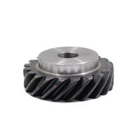 Engrenages hélicoïdaux cylindriques HaiYuan en acier au carbone, modèle personnalisable pour boîtes de vitesses industrielles et machines minières