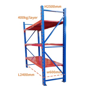 Étagère d'entreposage en acier de support sélectif industriel résistant de <span class=keywords><strong>palette</strong></span> de 5 couches avec le rayonnage en métal de protection contre la corrosion - Product Image 6