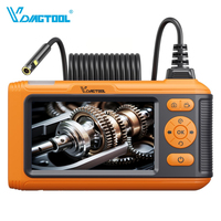 Nouveau VDIAGTOOL P450 2026, Endoscope automobile LED HD à double caméra, Caméra d'inspection du moteur de voiture, Écran 4,5 pouces, Sonde étanche IP67