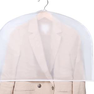 Peva Tote ผ้าปิดไหล่เสื้อโค้ทหรือชุดสูทโปร่งแสงโลโก้ออกแบบได้ตามต้องการ - Product Image 1