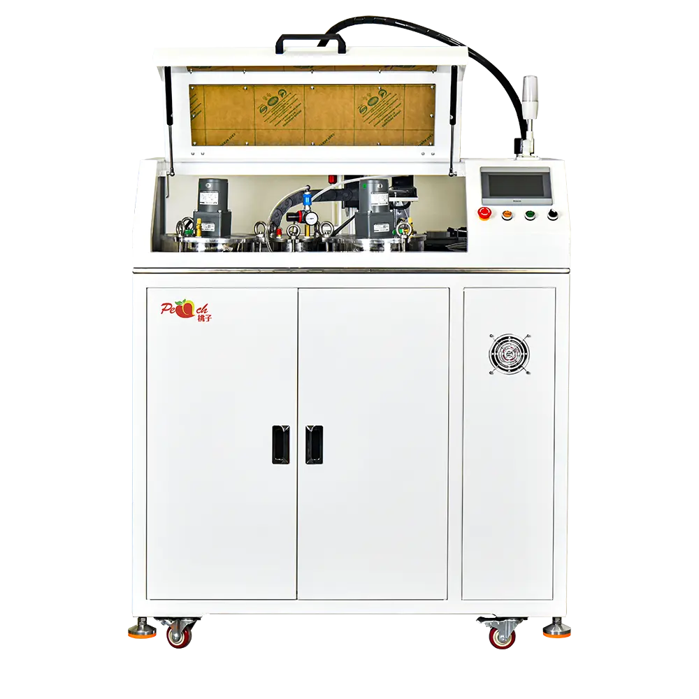 स्वचालित Epoxy राल अटल बिहारी गोंद वितरण मिश्रण भरने की मशीन