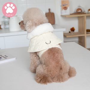 शरद ऋतु और सर्दियों के प्यारे पालतू कपड़े कपास शॉल और बिल्लियों कुत्तों के लिए केई प्रिंट पैटर्न - Product Image 2