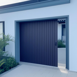 <span class=keywords><strong>Porte</strong></span> <span class=keywords><strong>de</strong></span> <span class=keywords><strong>garage</strong></span> isolée en acier moderne américain 16x7 à rabat coulissant pour villa résidentielle abordable - Product Image 6