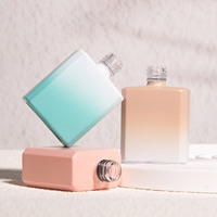 Botellas de Vidrio para Esmalte de Uñas de 20 ml, Cilíndricas, con Tapa de Rosca, Diseño Moderno, Impresión Serigrafiada, Coloridas, para Esmalte en Gel
