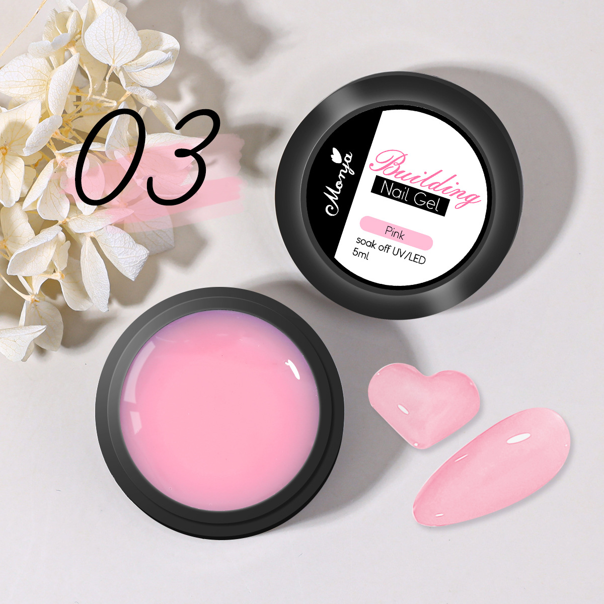 GY053-03.0#rose clair 5g