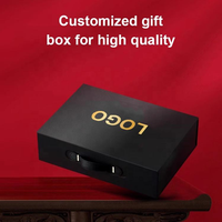 Cajas de Regalo Magnéticas de Cartón Reciclable de Lujo con Asa de Cuerda, Laminación Mate para Empaque, Logotipo Personalizado, Caja de Regalo Plegable