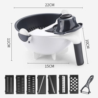 Groothandel 9-in-1 multifunctionele groentehakker