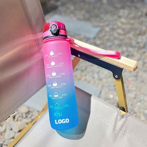 Plastic Waterbottle Wholesale Promo Business Gift Sport Event Drinking Cup Cycling <b>Water</b> <b>Bottles</b> With Custom Logo - Product Image 1