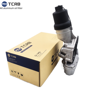 TCRB 06F115397F yüksek kaliteli alüminyum motor VW Eos AUDIA3 için yağ filtresi konut 06F115397J A4 TT 06F1153976H 06F1153970K - Product Image 6