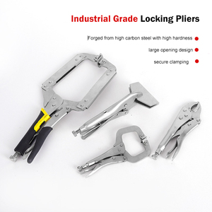 Alicates de sujeción tipo C de alta resistencia, de varios tamaños, para soldadura, fijación de tuberías y carpintería - Product Image 5