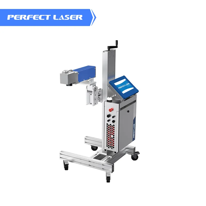 Laser perfetto 20W 30W 50W 100W industria completamente automatico ad alta velocità linea di montaggio linea di montaggio in fibra di metallo macchina per marcatura Laser