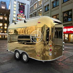 Remorque alimentaire mobile en aluminium OEM 2025, couleurs variées, remorques de concession, remorque alimentaire pour café - Product Image 4