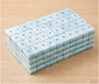 Vdyuan Trading Co., Ltd. Mahjong de luxe portable électronique – Tuiles de Mahjong pliables en acrylique durable – Style américain