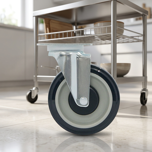 YEOU CHERNG Kitchen Storage <b>Cabinet</b> Wheel 5 Inch TPU Caster 120 kg Blue Grey OEM - Product Image 6