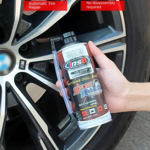 FIBSHIELD IRS8, Sellador de Líquido <span class=keywords><strong>Antipinchazos</strong></span> para Neumáticos, Tecnología de <span class=keywords><strong>Espuma</strong></span>, Herramienta Manual para Inflar Neumáticos, Color Blanco, Reparación de Neumáticos - Product Image 2