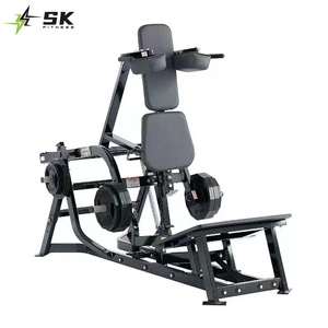 SKFITNESS: el tablero del equipo de fitness está cargado con glúteos en cuádriceps tipo V, <span class=keywords><strong>prensa</strong></span> de piernas en cuclillas vertical multifuncional - Product Image 2