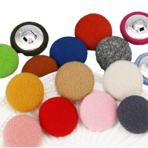 Vòng nhôm vải bao phủ Shank nút với Ngôi sao & trái tim mô hình đa kích thước cho quần áo - Product Image 2