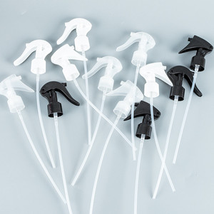 Pulverizador de bomba de plástico 24/410 PP Gatillo a prueba de fugas Niebla fina para botellas cosméticas Disponible en blanco Negro Natural - Product Image 4