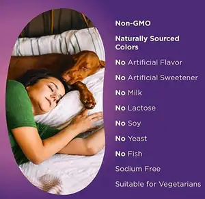 Supplément de santé à la mélatonite pour adultes, supplément de sommeil à saveur de fraise - Product Image 5