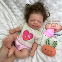 12-Zoll Vollsilikon Reborn-Babypuppe vom Hersteller, Individuell Gestaltete Reborn-Puppe Pascale für Boutiquen & Luxus-Geschenkvertrieb