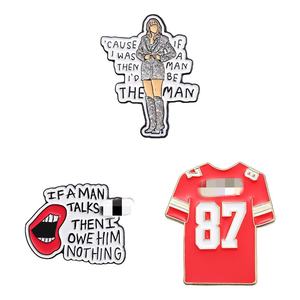 Pin <span class=keywords><strong>de</strong></span> Esmalte con Diseño <span class=keywords><strong>de</strong></span> <span class=keywords><strong>Canciones</strong></span> <span class=keywords><strong>de</strong></span> Cantantes Estadounidenses, Pin con Letras <span class=keywords><strong>de</strong></span> Música - Product Image 1