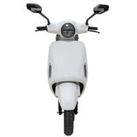Scooter électrique rétro classique pour adultes, moteur sans balais 1500W, étanche, haute vitesse, batterie lithium amovible, style vintage, pour trajets urbains