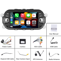 Lecteur vidéo de voiture pour FIAT TIPO EGEA 2015-2017, autoradio Android, Car-play, GPS, navigation, unité principale