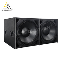 Haut-parleurs de basses puissants H218 à double 18 pouces, aimant en néodyme, impédance 4 ohms, caisson de basses passif pour enceintes en ligne