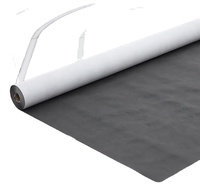 Membrane imperméable en HDPE pour toiture, sous-couche résistante à l'eau, rouleaux de fibres de polypropylène composites pour la construction