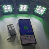 Feux de conduite LED les plus vendus, feux auxiliaires tout-terrain, cube LED tout-terrain, feux antibrouillard 12v 24v, pods LED de 3 pouces