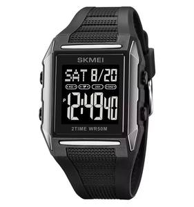 นาฬิกาข้อมือผู้ชาย Skmei 2257 5BAR กันน้ำ นาฬิกาดิจิตอล LED แฟชั่น เรียบง่าย หรูหรา สำหรับผู้ชาย Reloj Hombre - Product Image 6