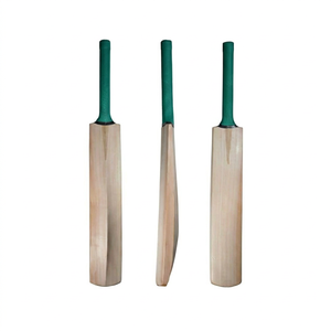 ไม้คริกเก็ตด้ามไม้สีเขียวสไตล์คลาสสิกสำหรับฝึกซ้อมและการฝึกฝน - Product Image 1